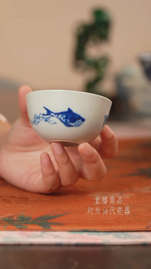 天心雅器八大山人朱耷鱼石图