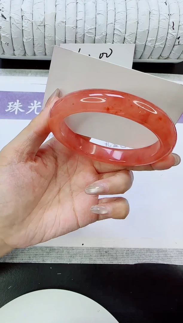 未镶嵌手镯石英质玉102/60