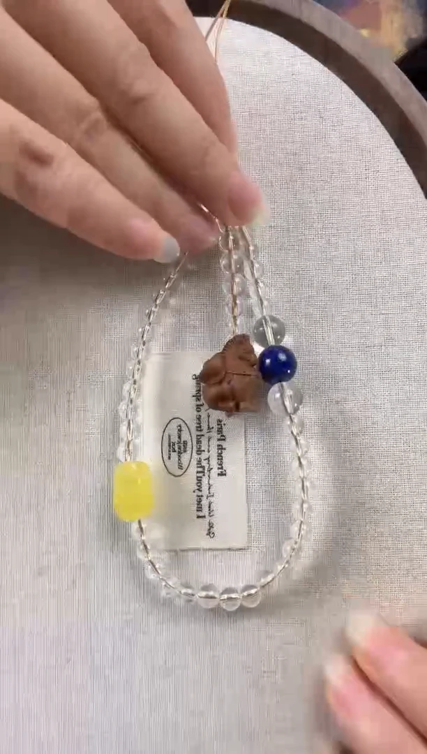 未镶嵌手链水晶纯天然水晶手机链