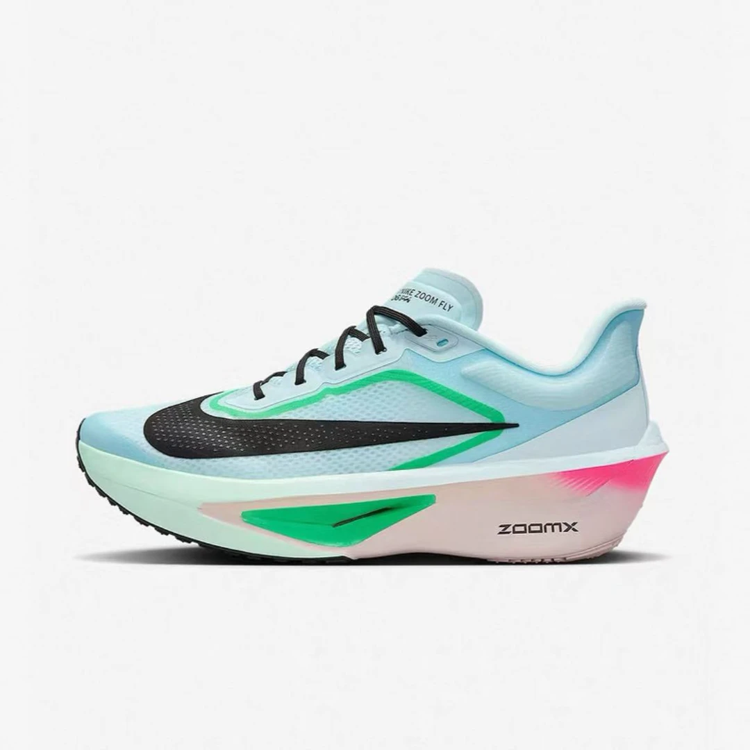NIKE/耐克男款ZOOM FLY6公路竞速百搭舒适低帮跑步鞋FN8454402