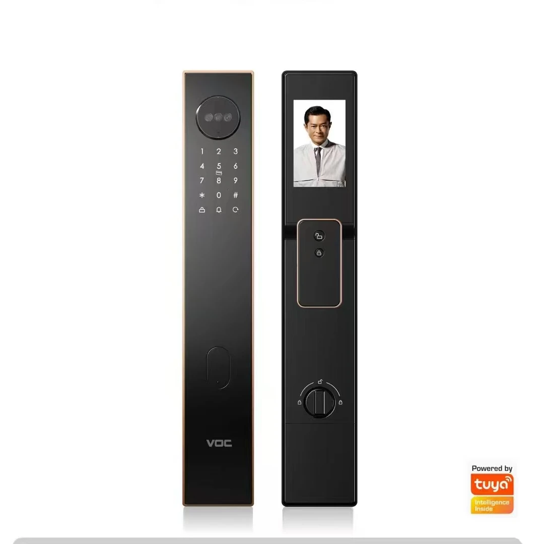 VOC智能门锁K9 max双摄全自动门锁