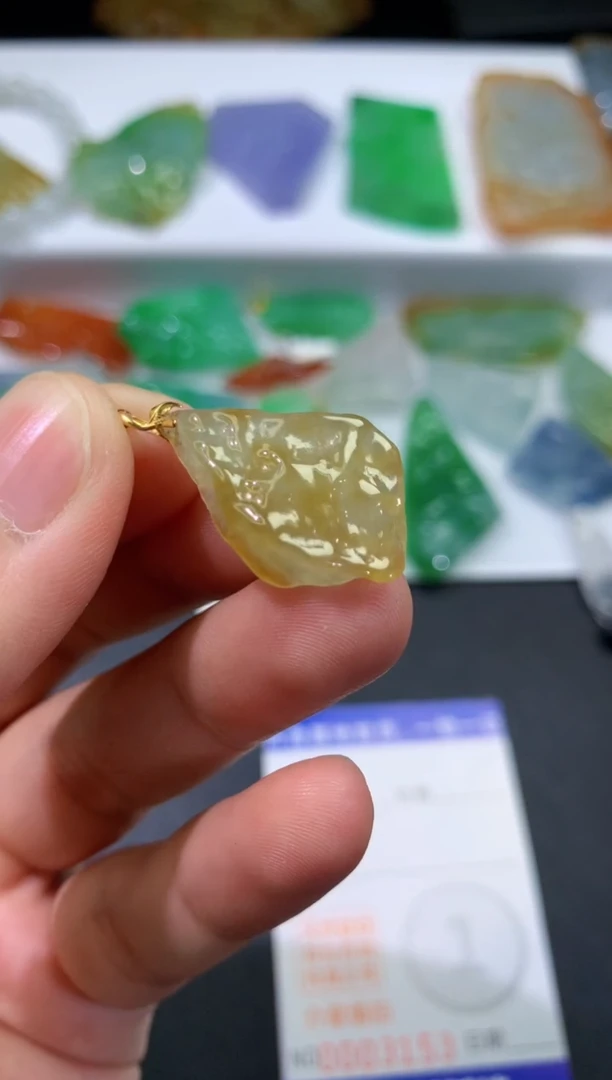 颈饰未镶嵌翡翠356