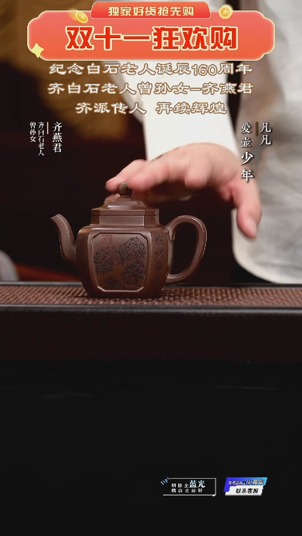 TXD齐燕君58 八方 老紫泥300cc