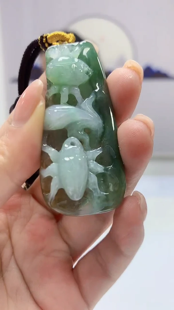 【闪购商品】定制翡翠未镶嵌4902ms-毛货192甲虫