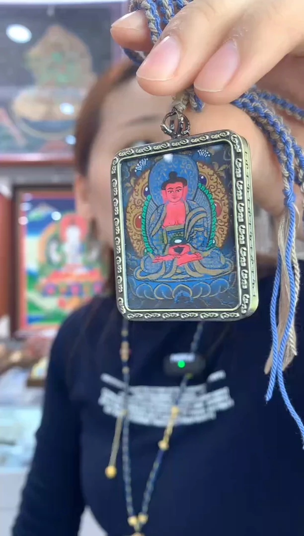 手链纯手绘唐卡（不退不换）而弥老师
