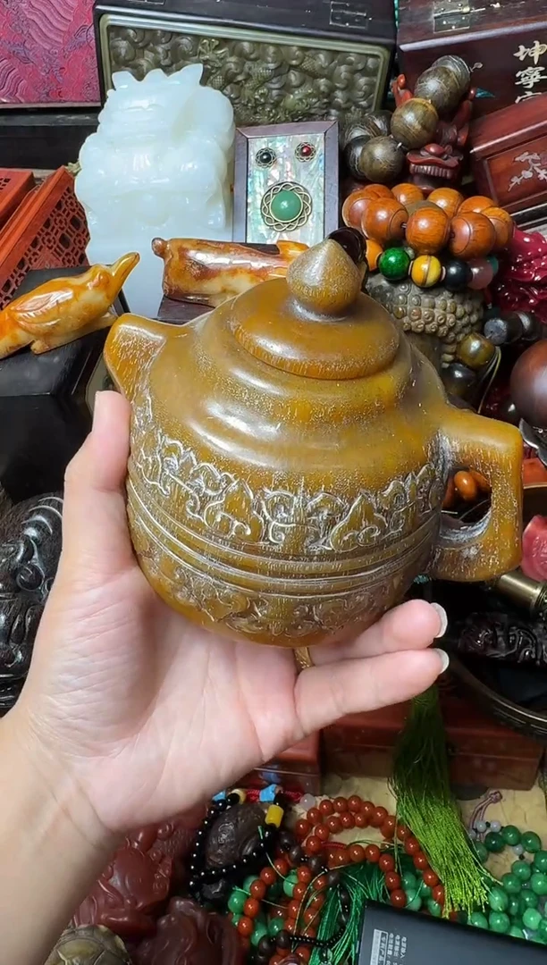牛骨摆件主播推荐：一物一拍，讲解为准！