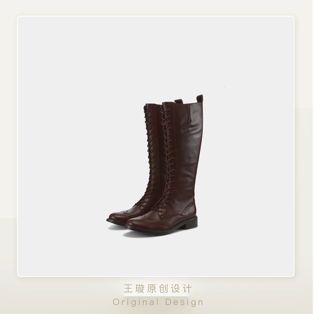 璇之恋·王璇伦敦说高筒靴·王璇原创设计