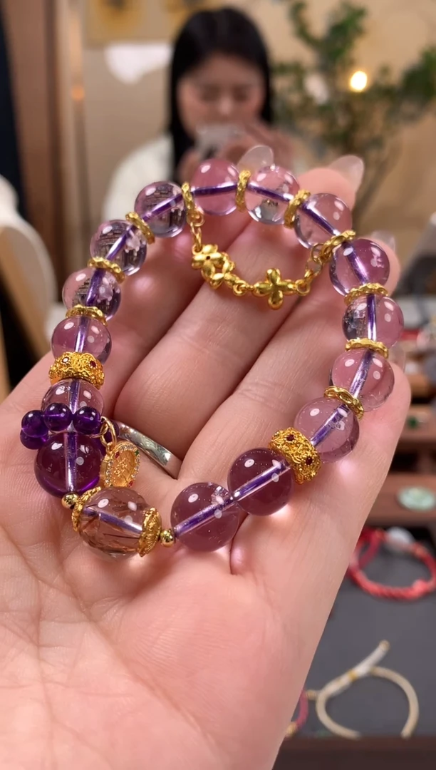 【闪购商品】紫晶手串未镶嵌手串