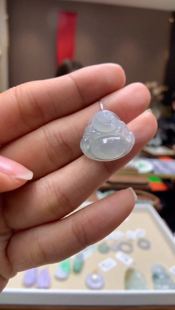 【闪购商品】翡翠颈饰未镶嵌佛公