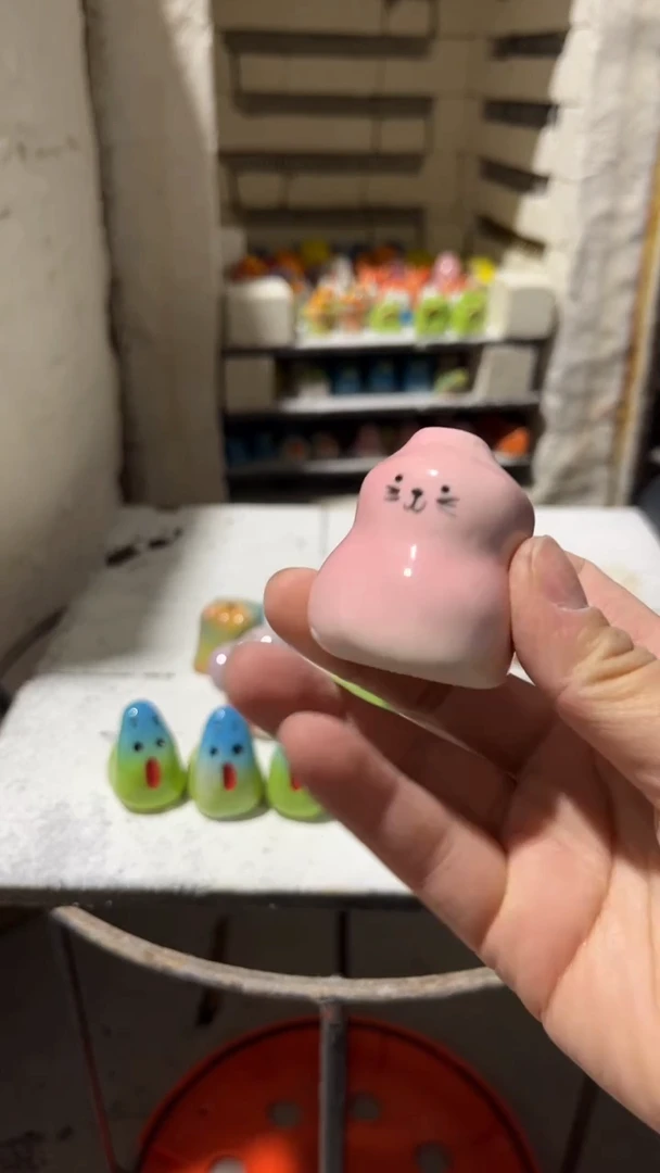 【闪购商品】摆件105纯手工微瑕陶瓷