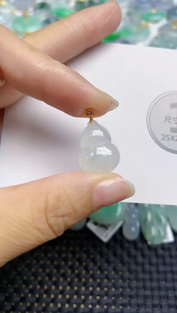 颈饰未镶嵌翡翠天然缅甸A货翡翠百元以上9元证书费自理