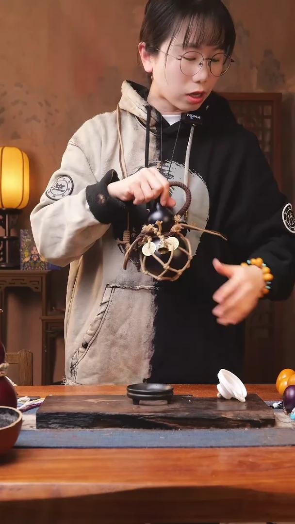 【闪购商品】100号精品大漆葫芦防腐防渗装水茶酒