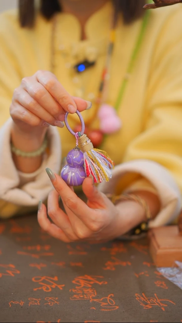 07非遗漆手艺工天然葫芦文玩福禄