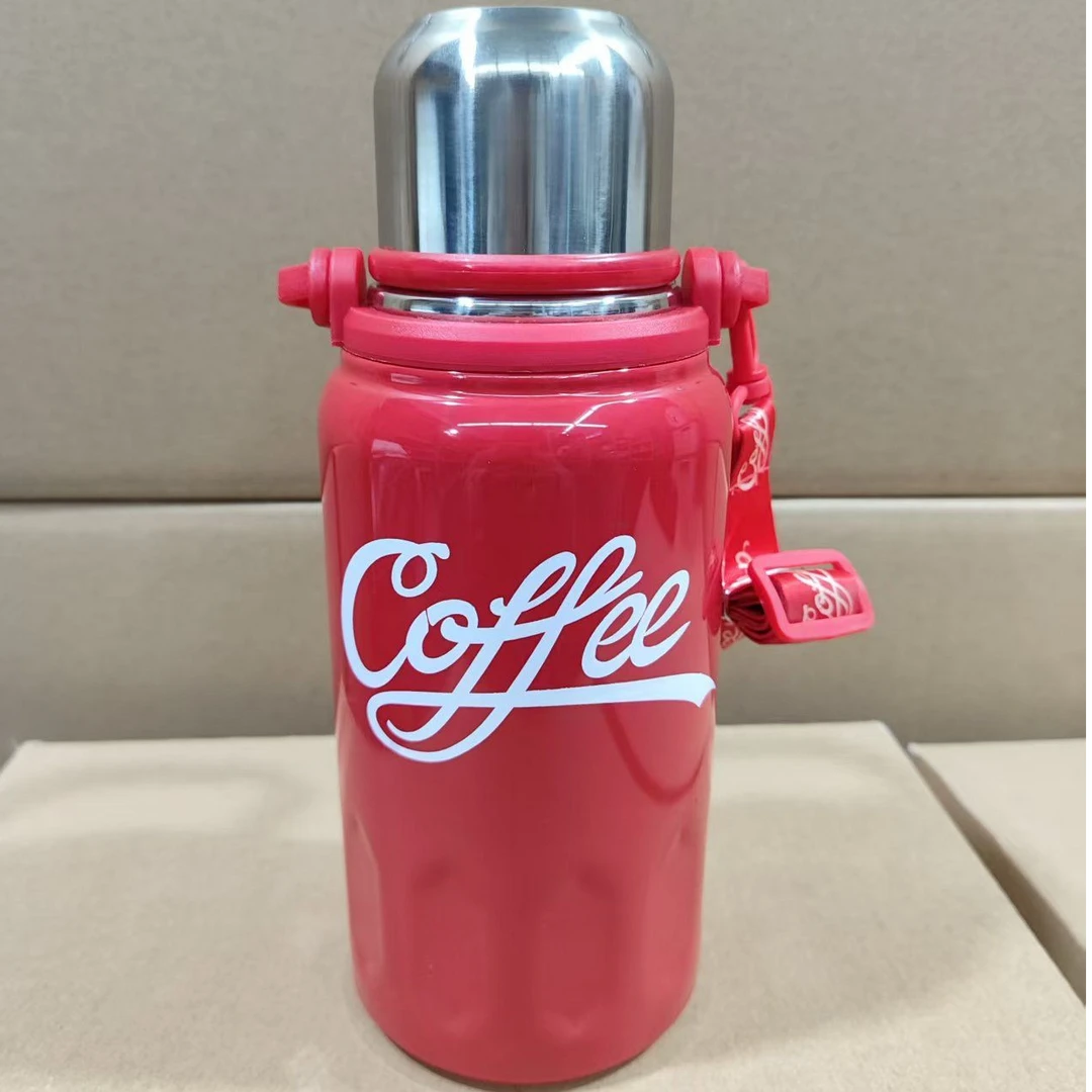 可乐大容量保温杯学生便携式露营水杯G3