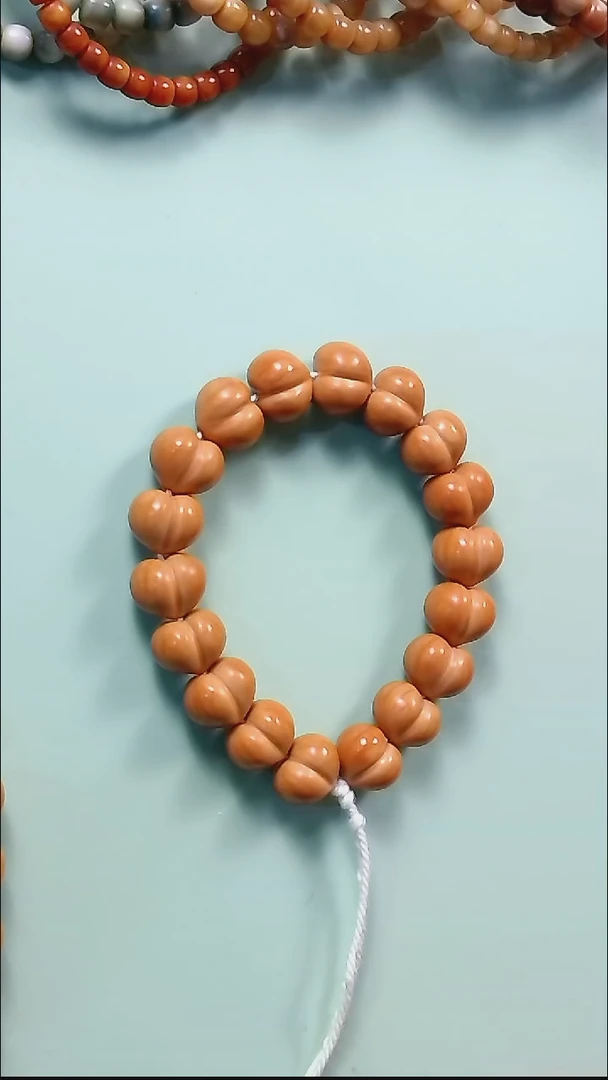 手串猴头核桃放漏-纯手工柯基屁桃16.8微瑕（放漏款不退）