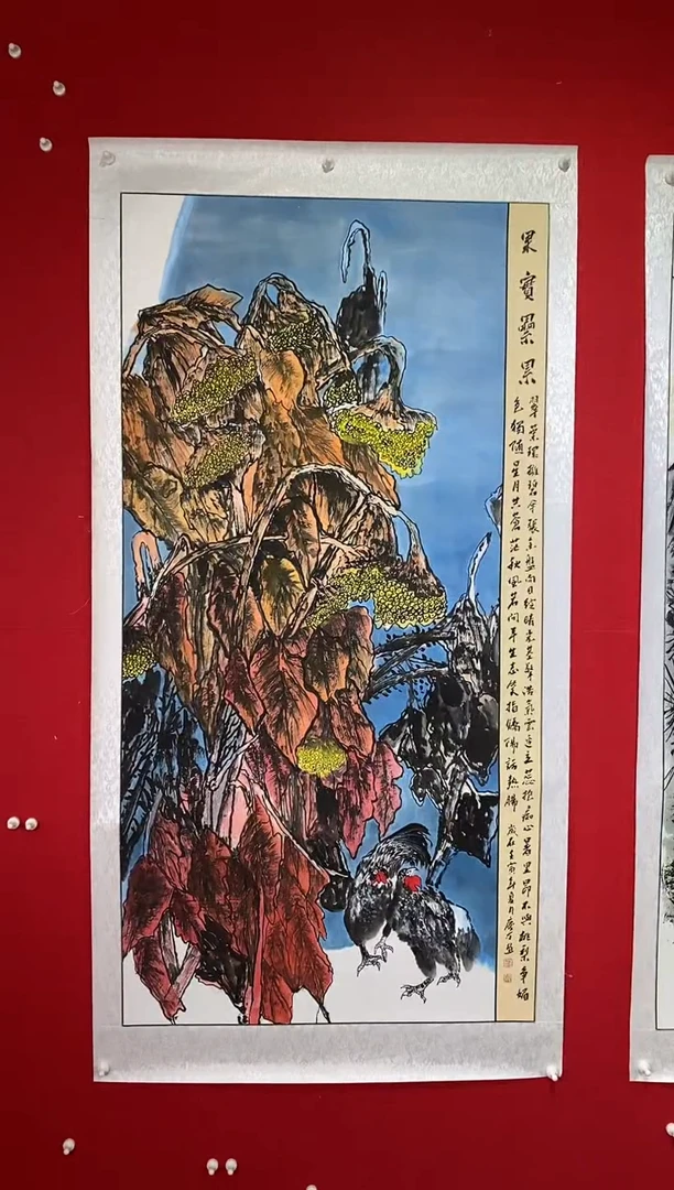 国画左*国画LQY杰李庆友老师作品