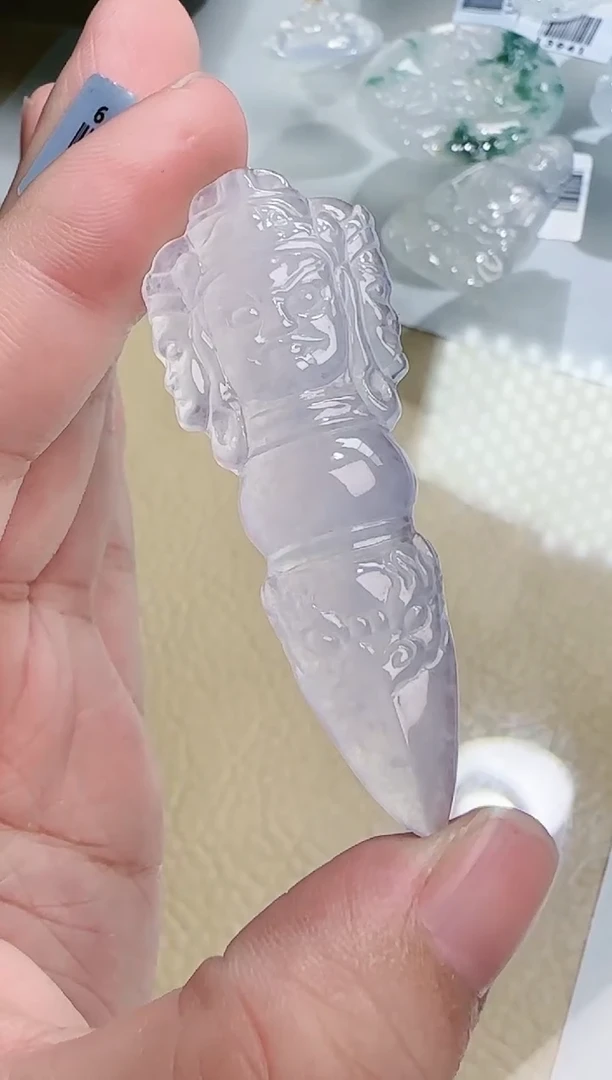 翡翠未镶嵌颈饰缅甸a货翡翠