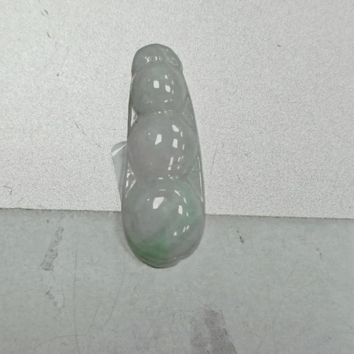 翡翠豆子吊坠拍一个发一个 多样性发货 有证书-512295