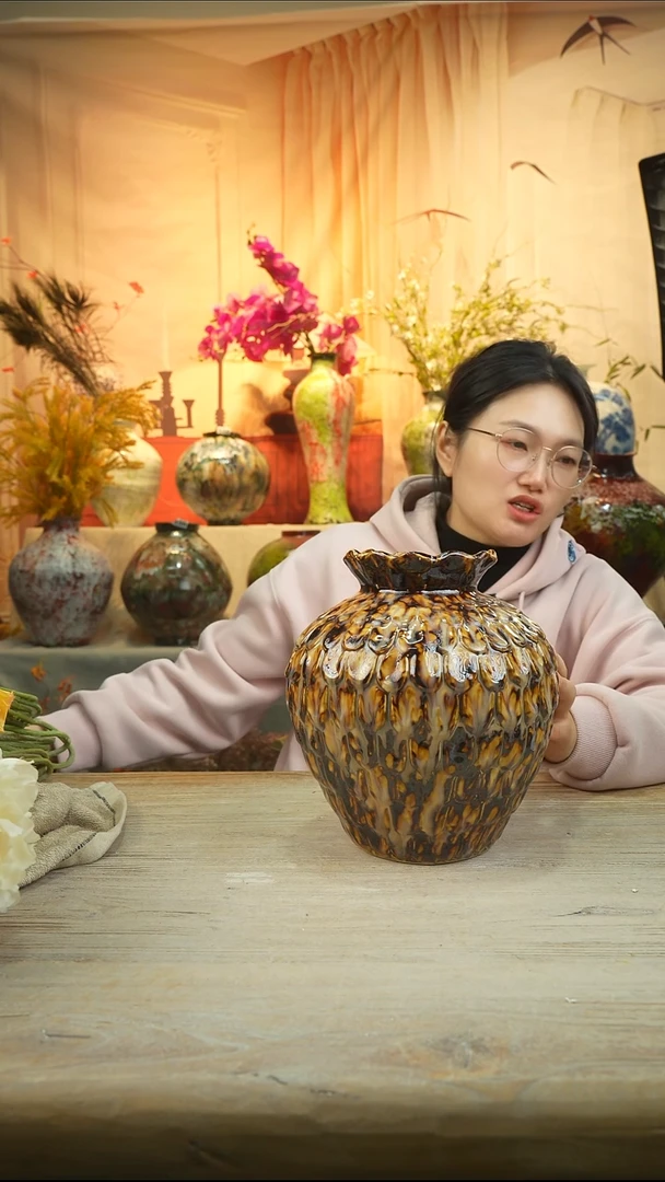 高24口11陶瓷花瓶