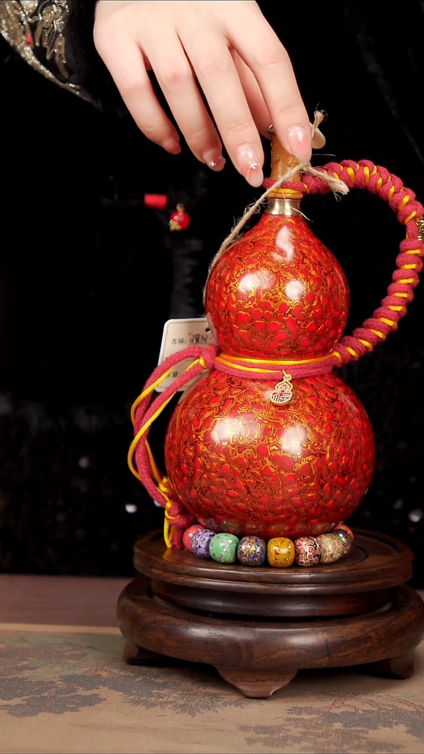 【闪购商品】87易林高端工艺大漆酒葫芦--988
