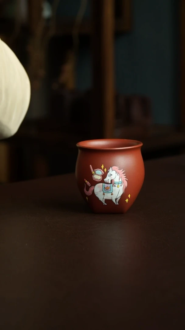 茶杯紫砂21号 马上漂亮杯 新品特惠 宜兴紫砂原矿作品