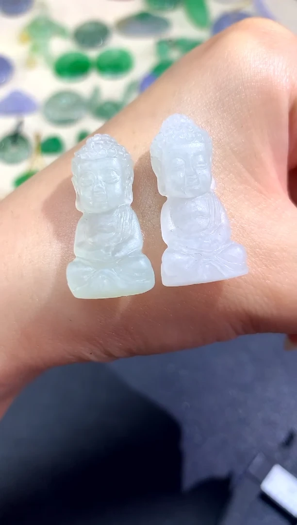 未镶嵌定制翡翠毛货翡翠|380多样性发其一