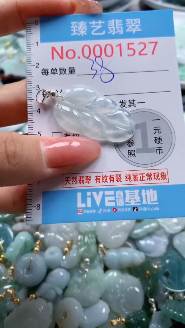 翡翠未镶嵌颈饰1527