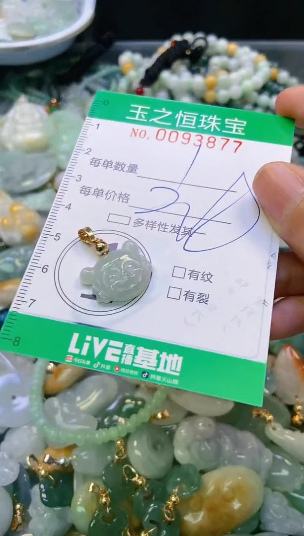 翡翠未镶嵌颈饰闪购0093877