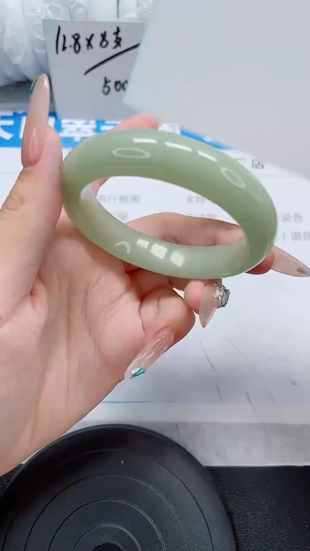 未镶嵌手镯石英质玉296-52/53