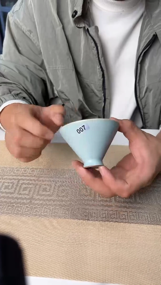 其他茶**舍柴烧汝瓷斗笠杯