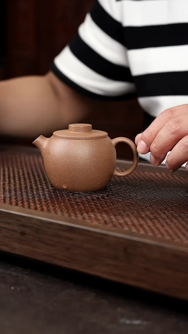 茶壶紫砂老段泥巨轮