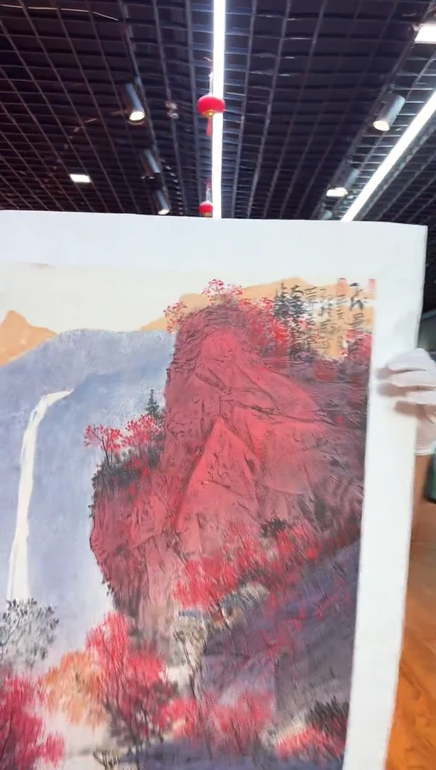 国画孙桂国老师作品，带合影证书5-10