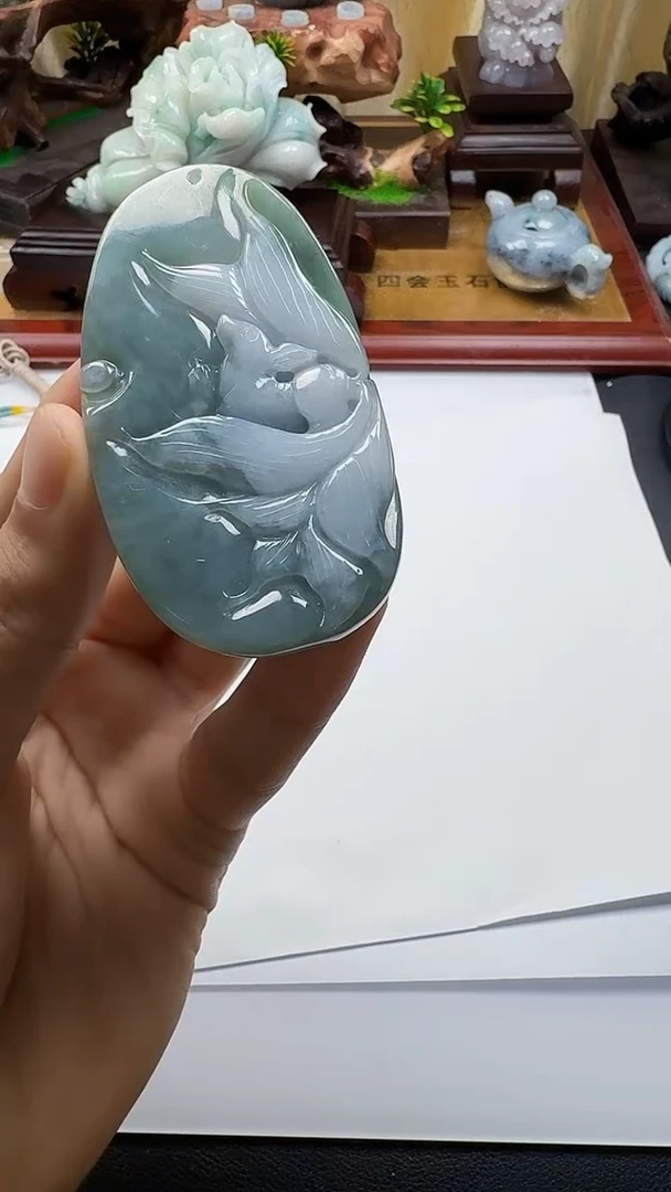 吊坠(不含链)未镶嵌翡翠1