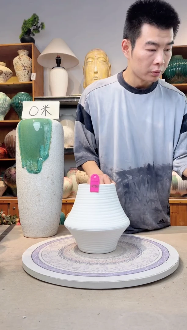 瓶陶瓷花瓶  福利 不装水 a769