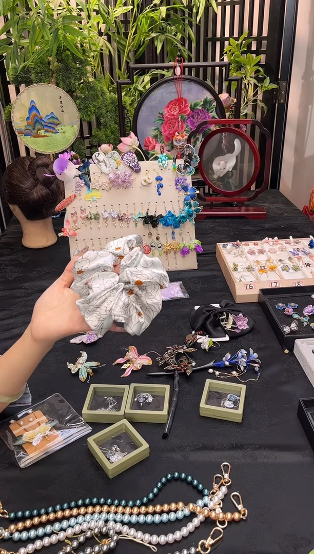 织绣木**夏非遗苏绣手工饰品