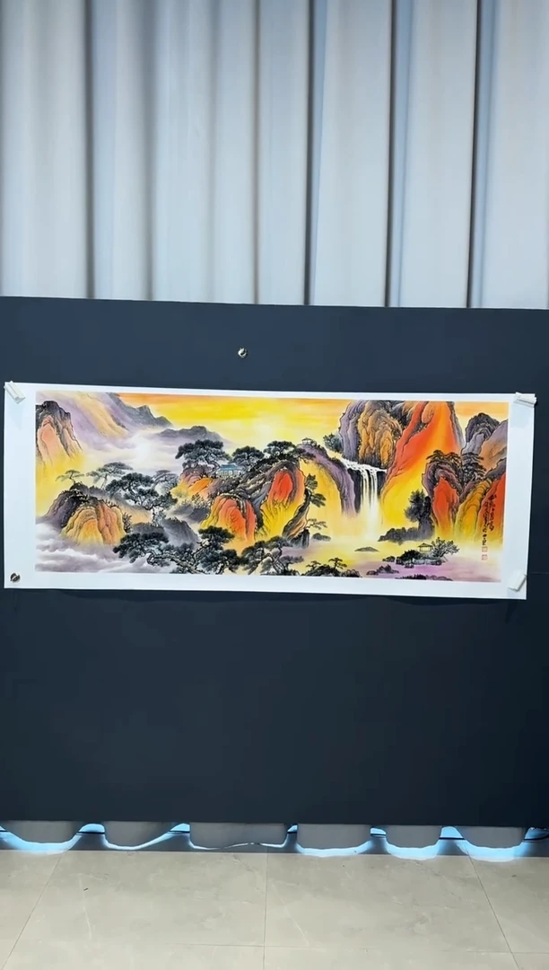 国画郝凤先松壑泉鸣2025-1226DH049