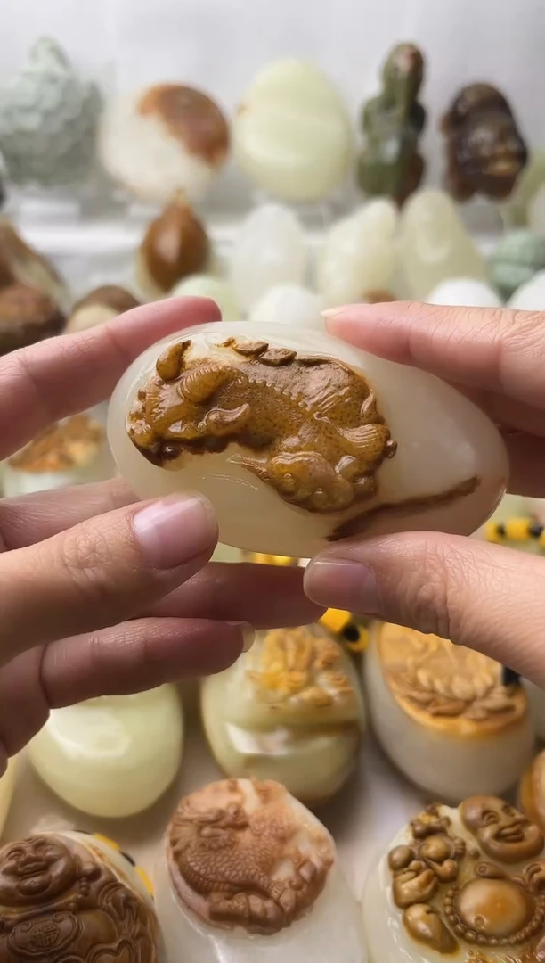 石材古青石棉纹正常不退换霸王貔貅