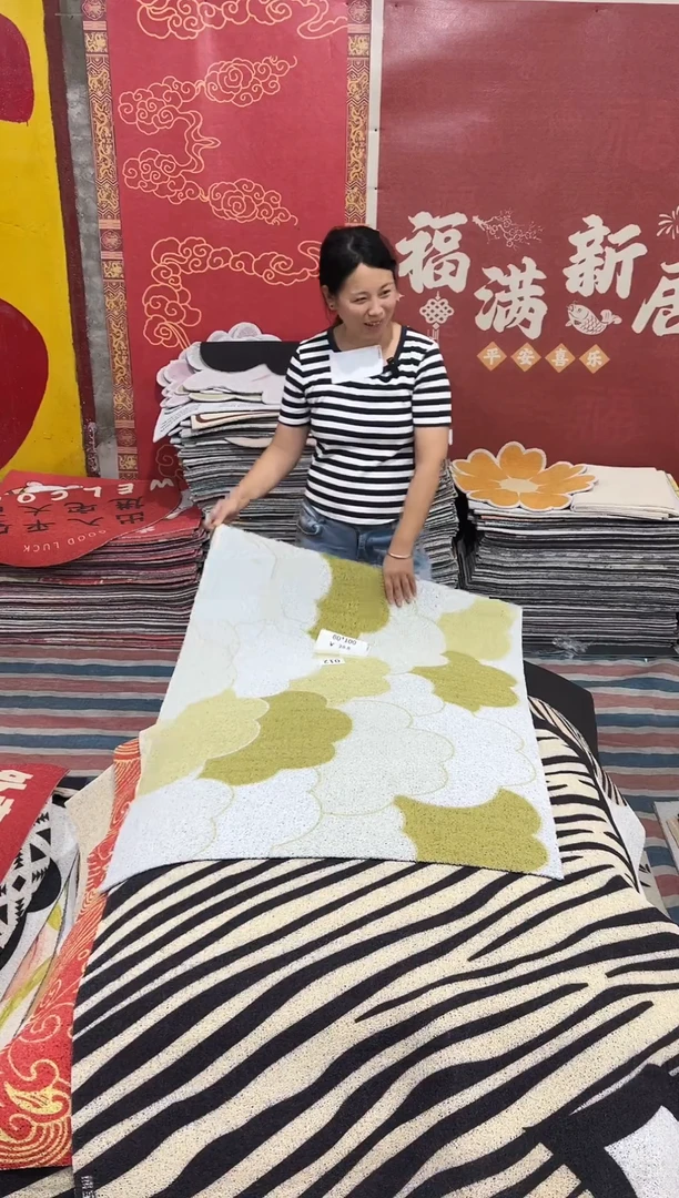 不退不换丝圈瑕疵地垫80*100cm012