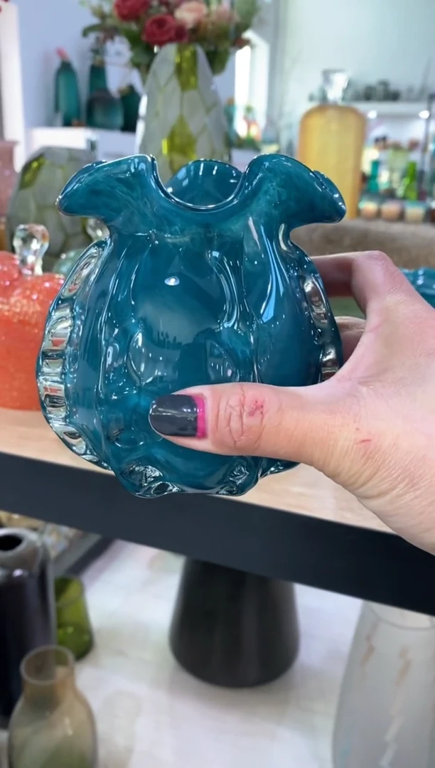 【闪购商品】琉璃慕忆家花瓶小号