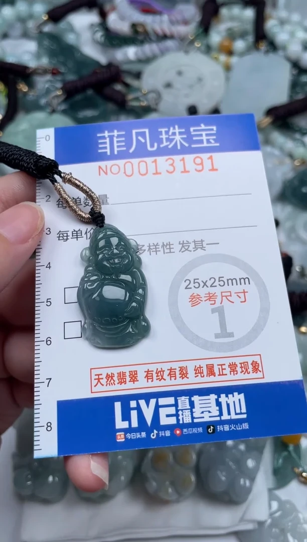 颈饰未镶嵌翡翠13191