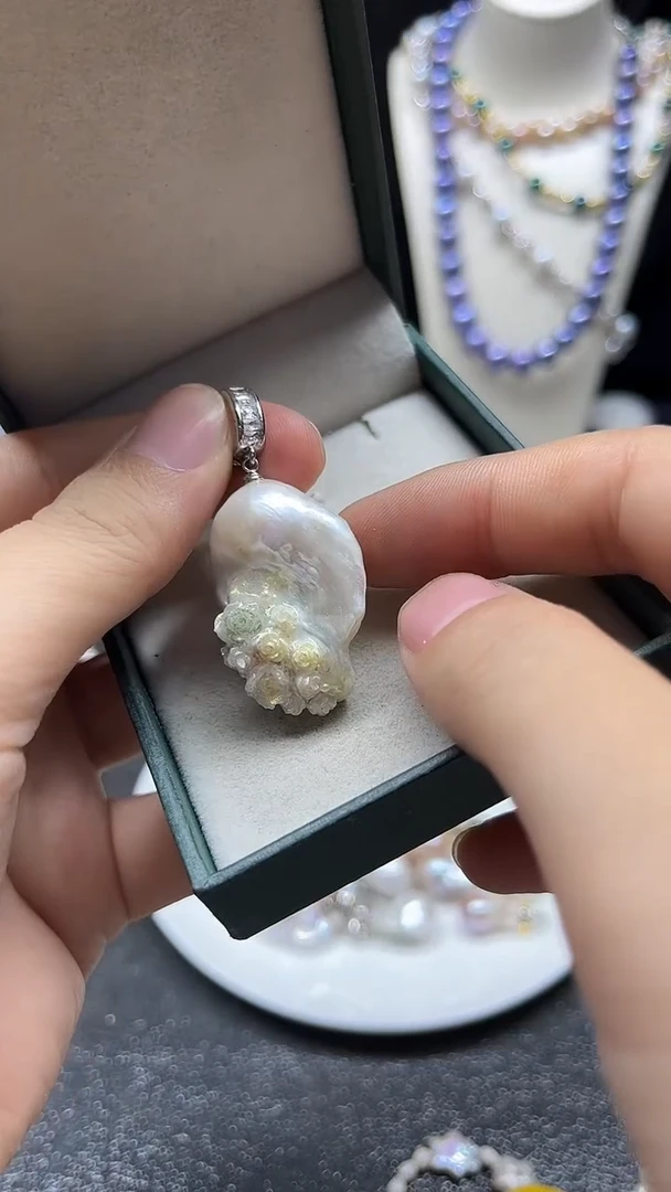 颈饰未镶嵌淡水珍珠多人