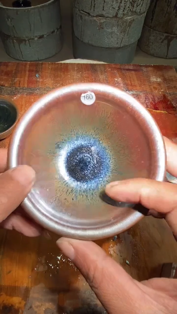 茶盏龙**天茶盏手工柴烧160