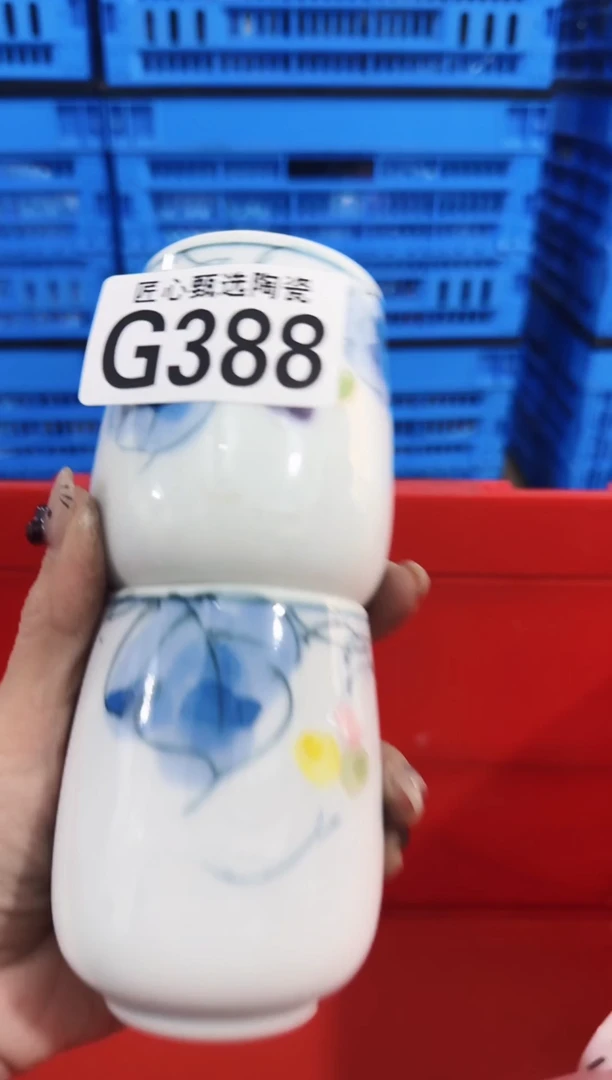 瓷片松**圆        G388
