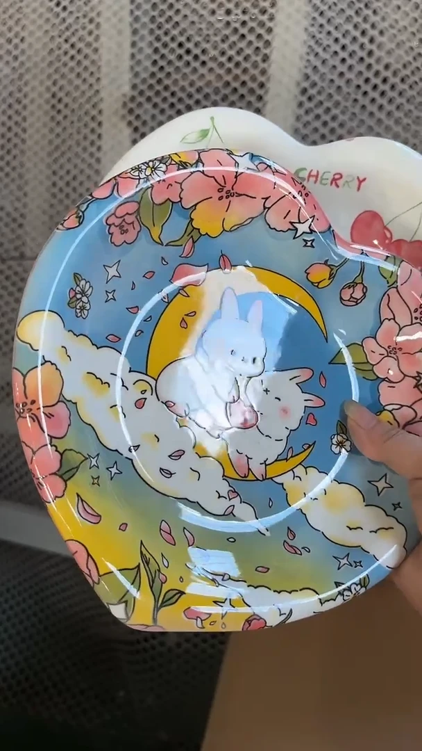 家湖高温陶瓷杯 微瑕