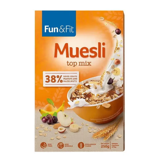 丰收盒子水果坚果麦片