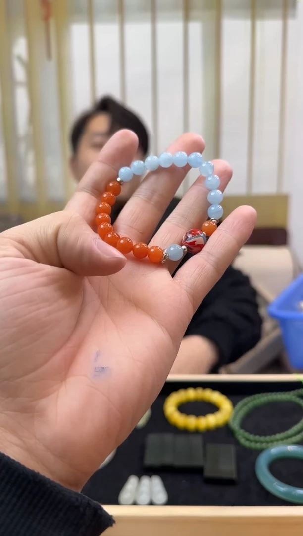 未镶嵌手链南红玛瑙手链-594513