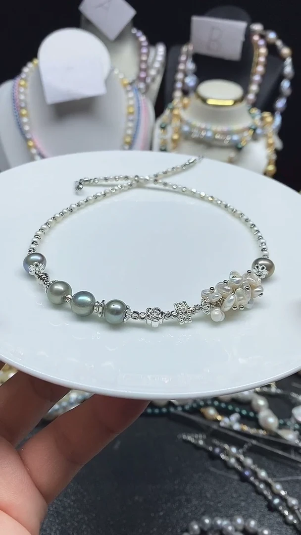 【闪购商品】淡水珍珠颈饰未镶嵌多人