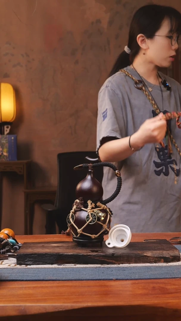 542号精品大漆葫芦防腐防渗装水茶酒