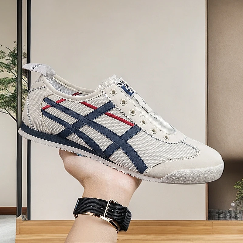 【透气一脚蹬】2025年时尚潮流百搭懒人鞋情侣运动慢跑鞋男式阿甘鞋