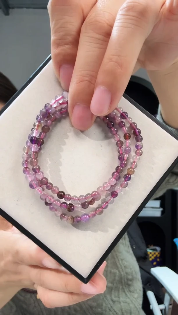 未镶嵌手链水晶优0677 约4mm